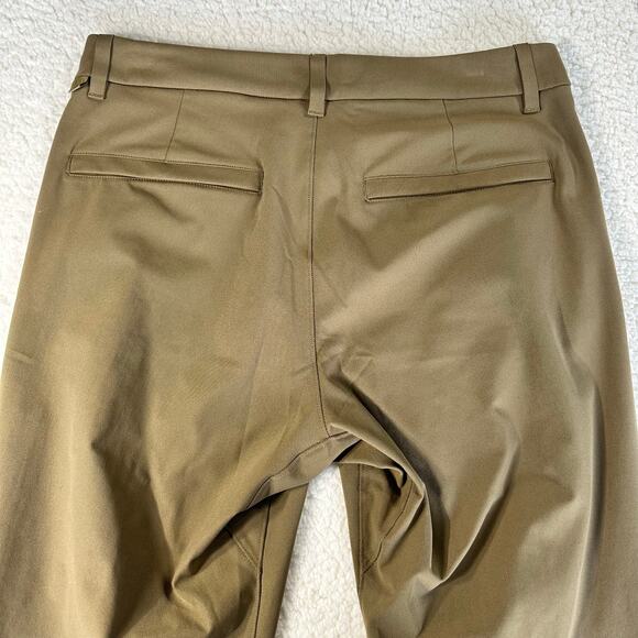 Lululemon Mens Commission Slim Pant 30L 31x30 Khaki Warpstreme Artifact Brown - Picture 7 of 11